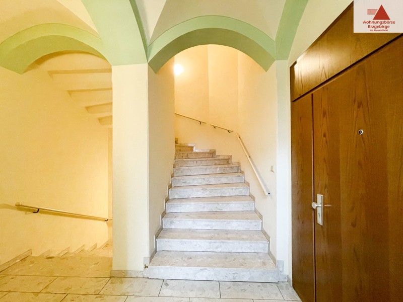 Treppenhaus mit Gewölbe