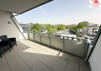 Energieeffiziente Wohnung mit Sonnenterassen, Kamin und Tiefgaragenstellplatz in Schloßchemnitz